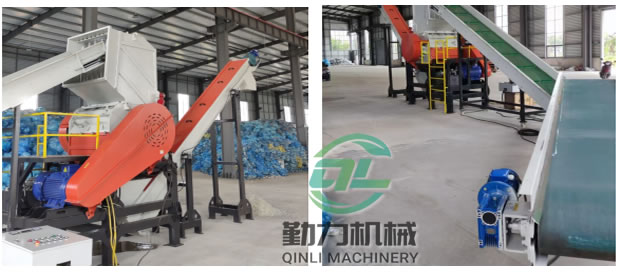 输液瓶破碎清洗线客户工厂安装